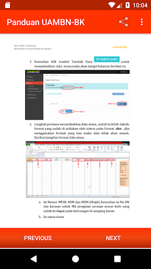 Panduan UAMBN-BK Screenshot 2