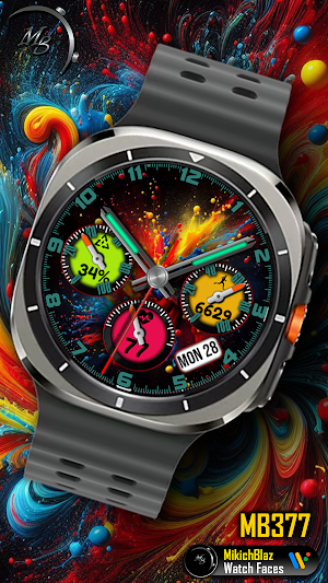 Analog Watch Face MB377 Screenshot 1