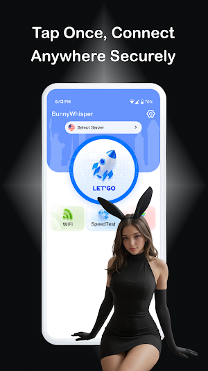 BunnyWhisper SecureNet VPN Screenshot 0