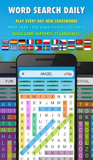 Word Search Daily - Free (1000+ Levels) Screenshot 0