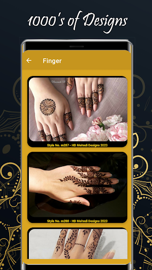Arabic Mehndi Designs HD 2023 Screenshot 1