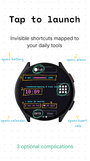 Terminal Z Watch Face Screenshot 1