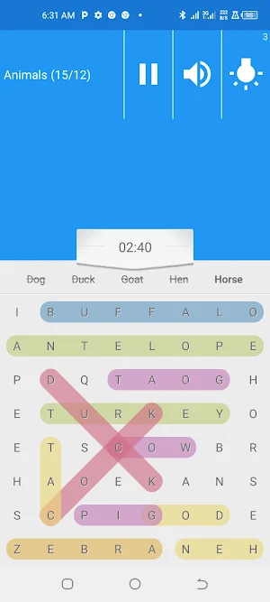 Friends Word Puzzle Screenshot 1