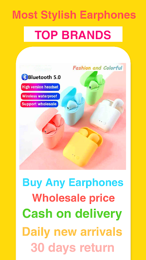 Earphone & Airpod Shopping App Screenshot 0
