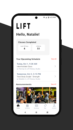 Lift Fitness Studio Screenshot 0