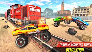Train Demolition Derby: Car Crash Destruction 2021 Screenshot 2