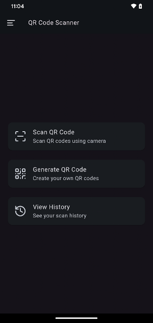 QR Code Scanner Screenshot 0