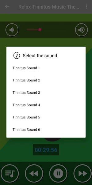 Tinnitus Sound Therapy : Tinnitus Relief Screenshot 1