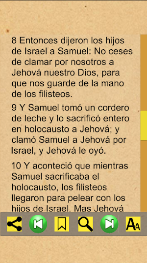 1 Samuel Bíblicos (Español) Screenshot 3