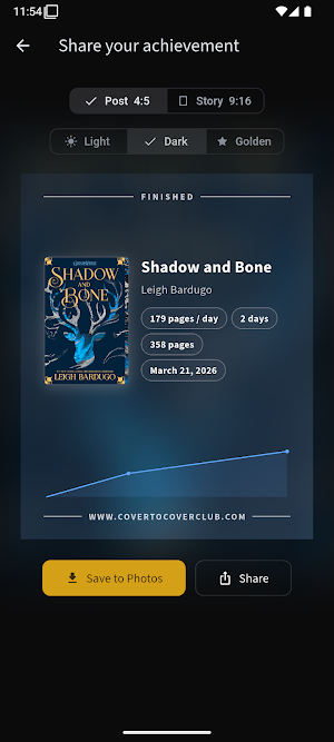 Cover to Cover Club Screenshot 3