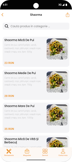 Urziceni Delivery Screenshot 2