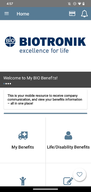 My BIO Benefits Screenshot 3