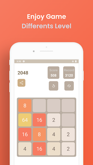 2048 Game Screenshot 2
