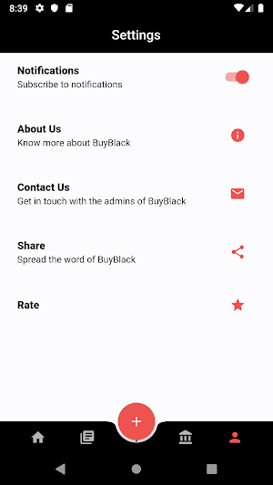 Black Business App Screenshot 2