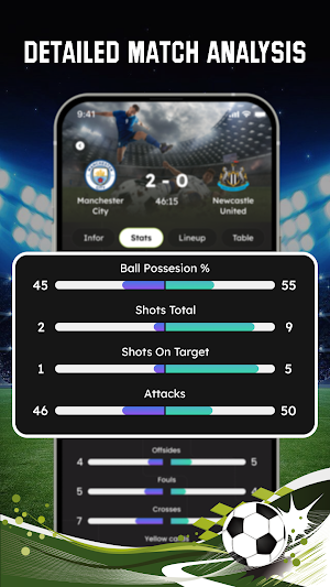 Live Score: MatchLive Football Screenshot 0