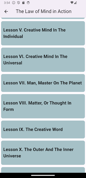The Law of Mind in Action Screenshot 1