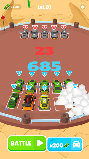 Car Merge - Demolition Derby Screenshot 0