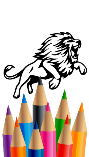 Lion king coloring pages Screenshot 1