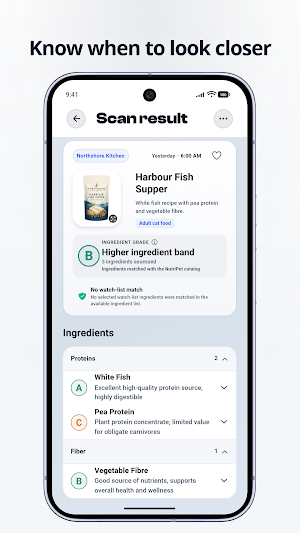 NutriPet: Pet Food Scanner Screenshot 2