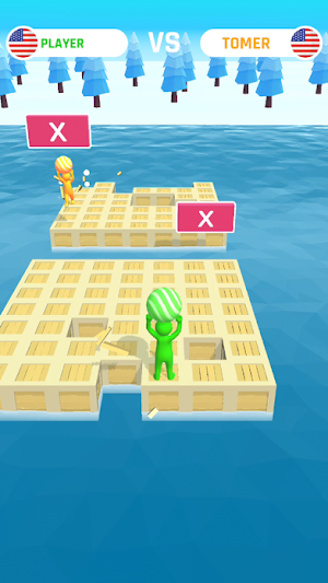 Smash Floor 3D - Physics 1 Vs 1 Action Game Screenshot 0