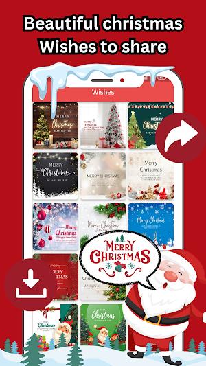 Xmas & New Year Wishes 2025 Screenshot 1