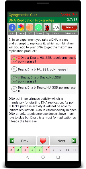 Cytogenetics Quiz Screenshot 2
