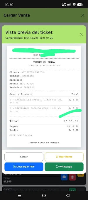 Vendey pro - Punto de venta Screenshot 1
