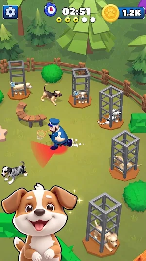 Dog Escape Game: Pet Run Screenshot 2