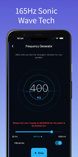 Speaker Cleaner: Water Dust Screenshot 1