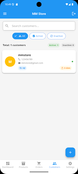 MM Store - Shop manager Screenshot 1