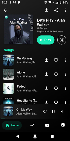 DJMusic - Music, Songs App Screenshot 2