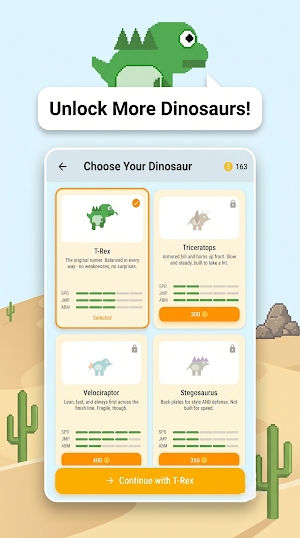 Dino Runner Screenshot 1