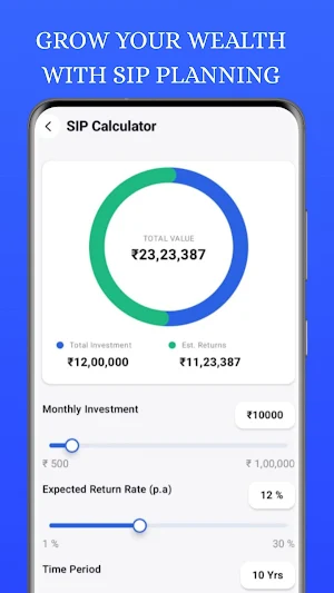 EMI & SIP Calculator Screenshot 2