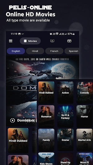 PelisOnline: Movies & Series. Screenshot 0