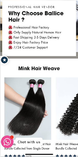 Ballice Virgin Hair Screenshot 3