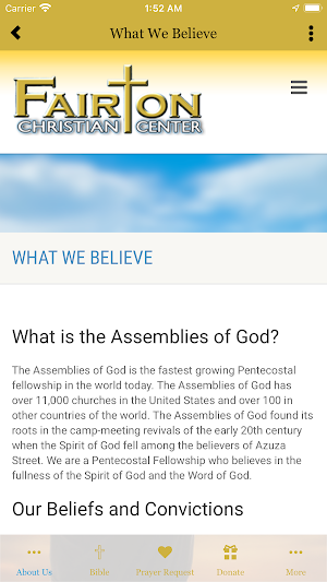 Fairton Christian Center Screenshot 2