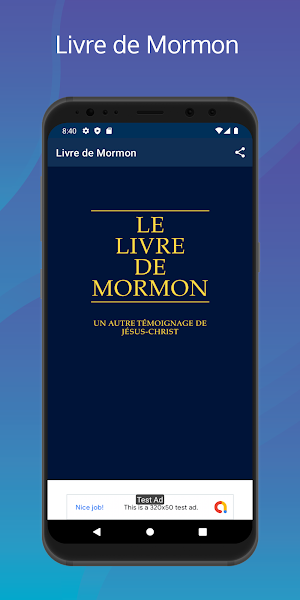 Livre de Mormon en Français Screenshot 0