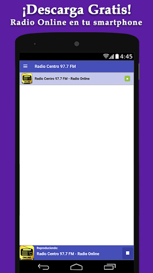 Radio Centro 97.7 FM - Radio Online Screenshot 1