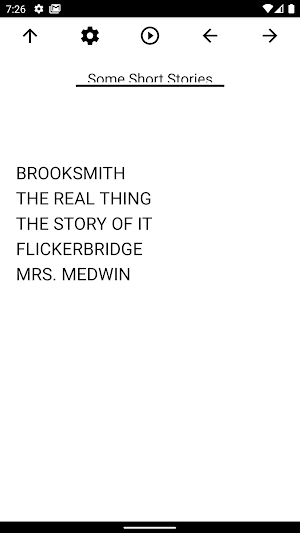 Book, Some Short Stories Screenshot 0