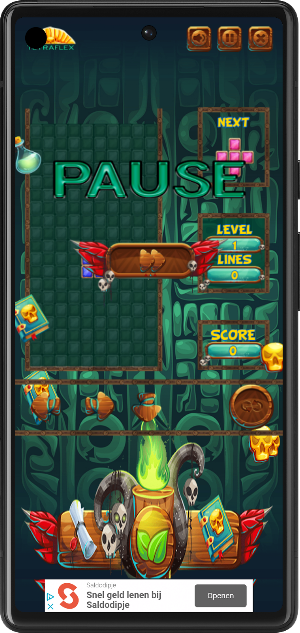 Tetraflex - Classic Block Game Screenshot 3