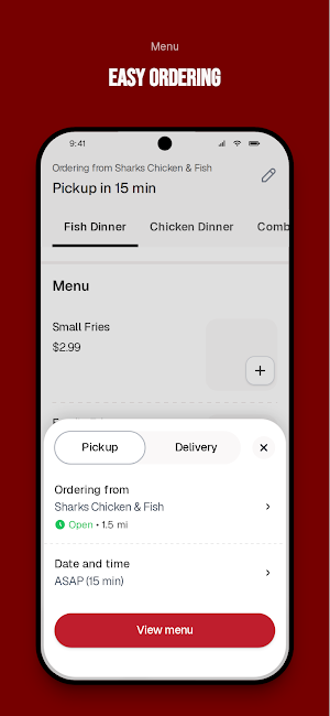 Sharks Chicken & Fish Screenshot 2