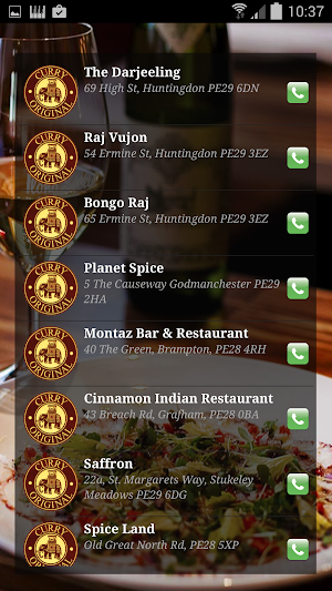 Huntingdon restaurant guide Screenshot 2