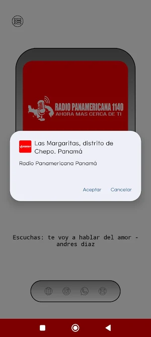Radio Panamericana Panamá Screenshot 3