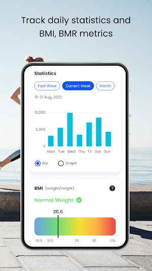 HealthSteps(tm) Screenshot 1