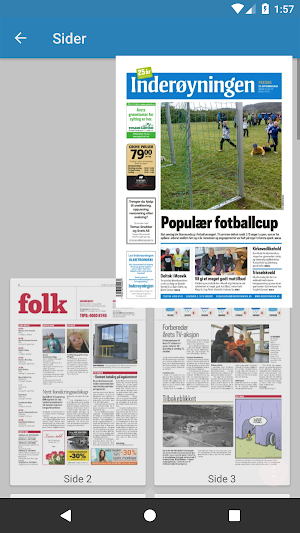 Inderøyningen eAvis Screenshot 3