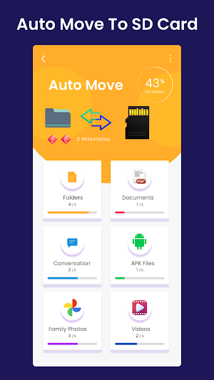 Auto Move Files To SD Card Screenshot 1