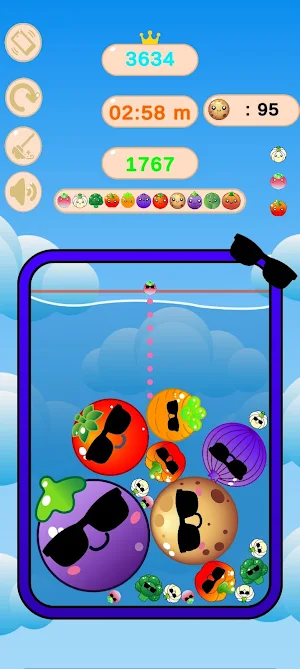 Potato Game : merge vegetable Screenshot 1