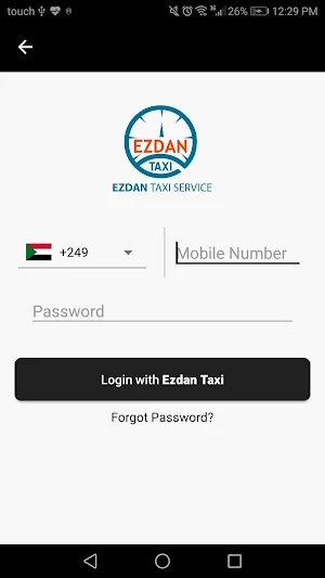 Ezdan Taxi Passenger Screenshot 2