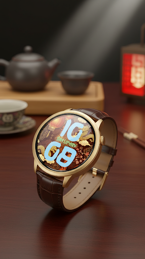 Golden Dragon Watch Face Screenshot 1