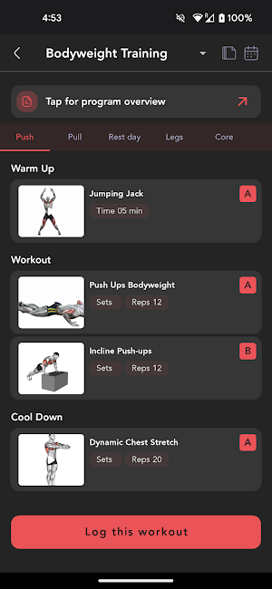 ONE Coaching Client Screenshot 1